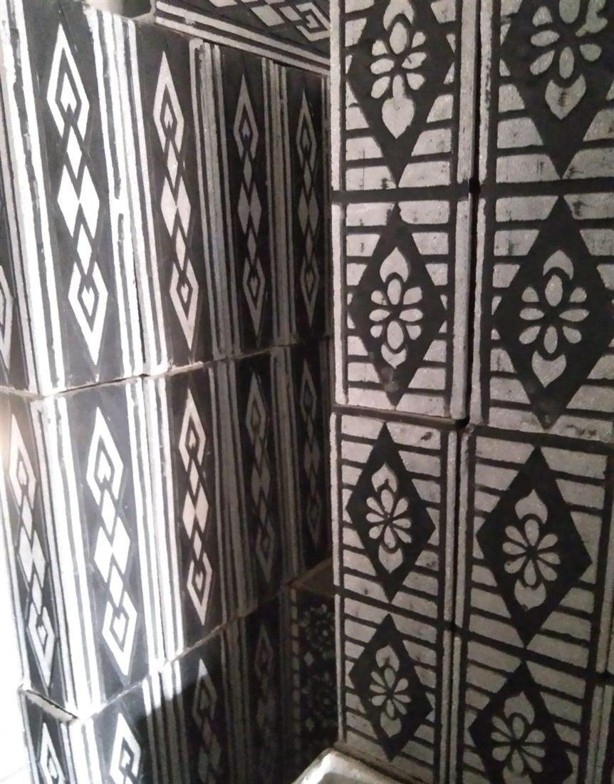 Lisplang beton ornamen